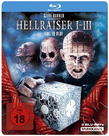 Hellraiser Trilogy Blu-ray FSK 18