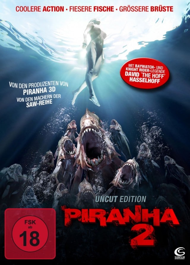 Piranha 2 3D Uncut FSK 18 DVD