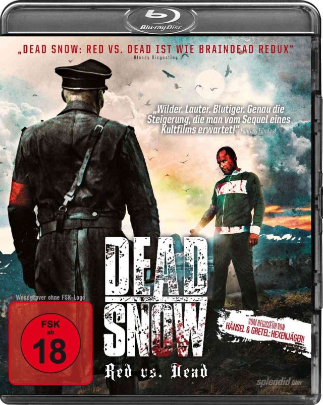 Dead Snow - Red vs Dead - Blu-ray Cover FSK 18