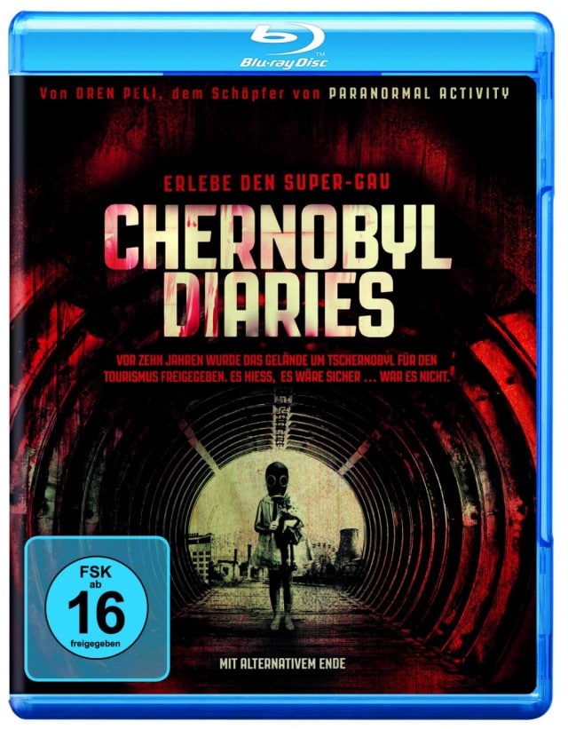 Chernobyl Diaries – Erlebe den Super-Gau Blu-ray Cover FSK 16 Uncut