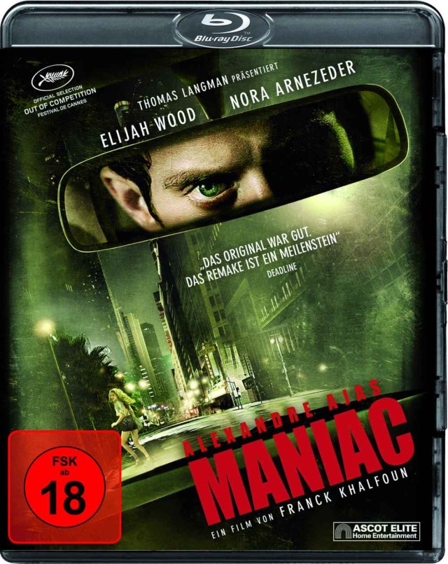 Maniac - Blu-ray FSK 18 Cover