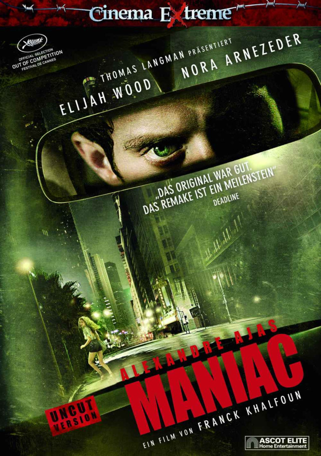 Maniac - DVD Cinema Extreme Cover (Uncut Version)