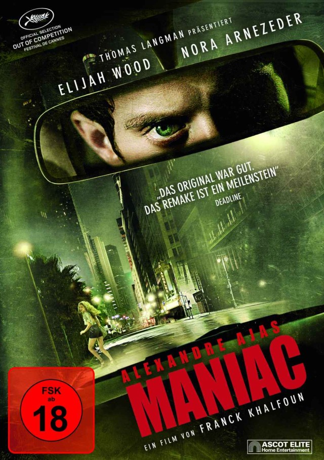 Maniac - DVD FSK 18 Cover