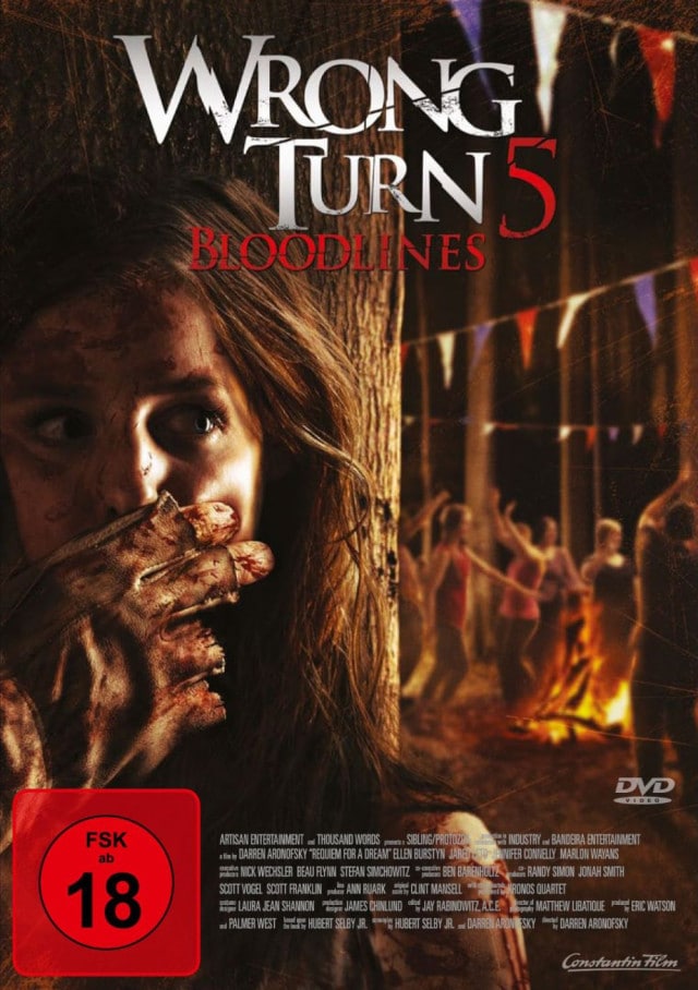 Wrong Turn 5 - Deutsches FSK 18 DVD Cover