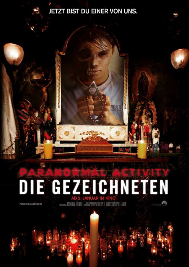 Paranormal Activity - Die Gezeichneten - Finales Kinoplakat