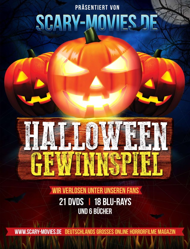 Halloween 2013 Gewinnspiel Flyer