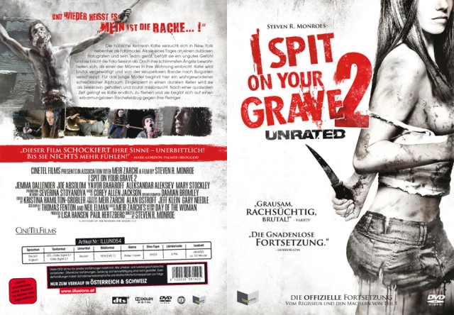 I Spit on your Grave 2 - DVD Cover