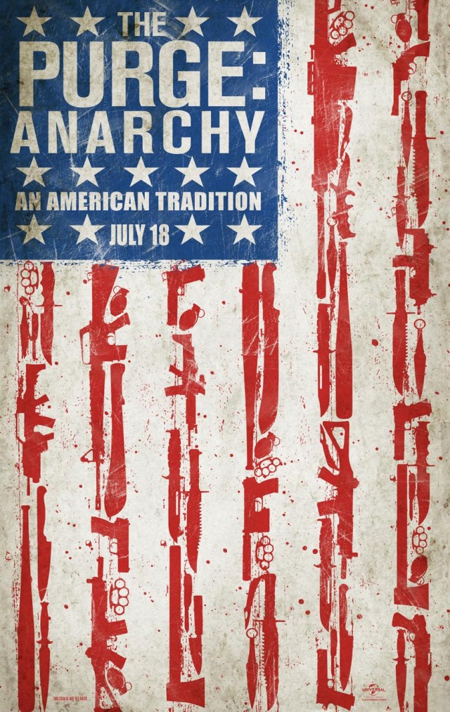 The Purge - Anarchy - Internationales Teaser Artwork