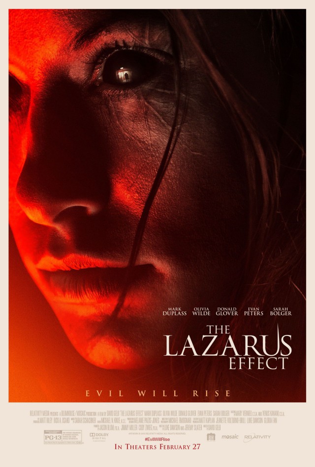 The Lazarus Effect - US Teaser Poster