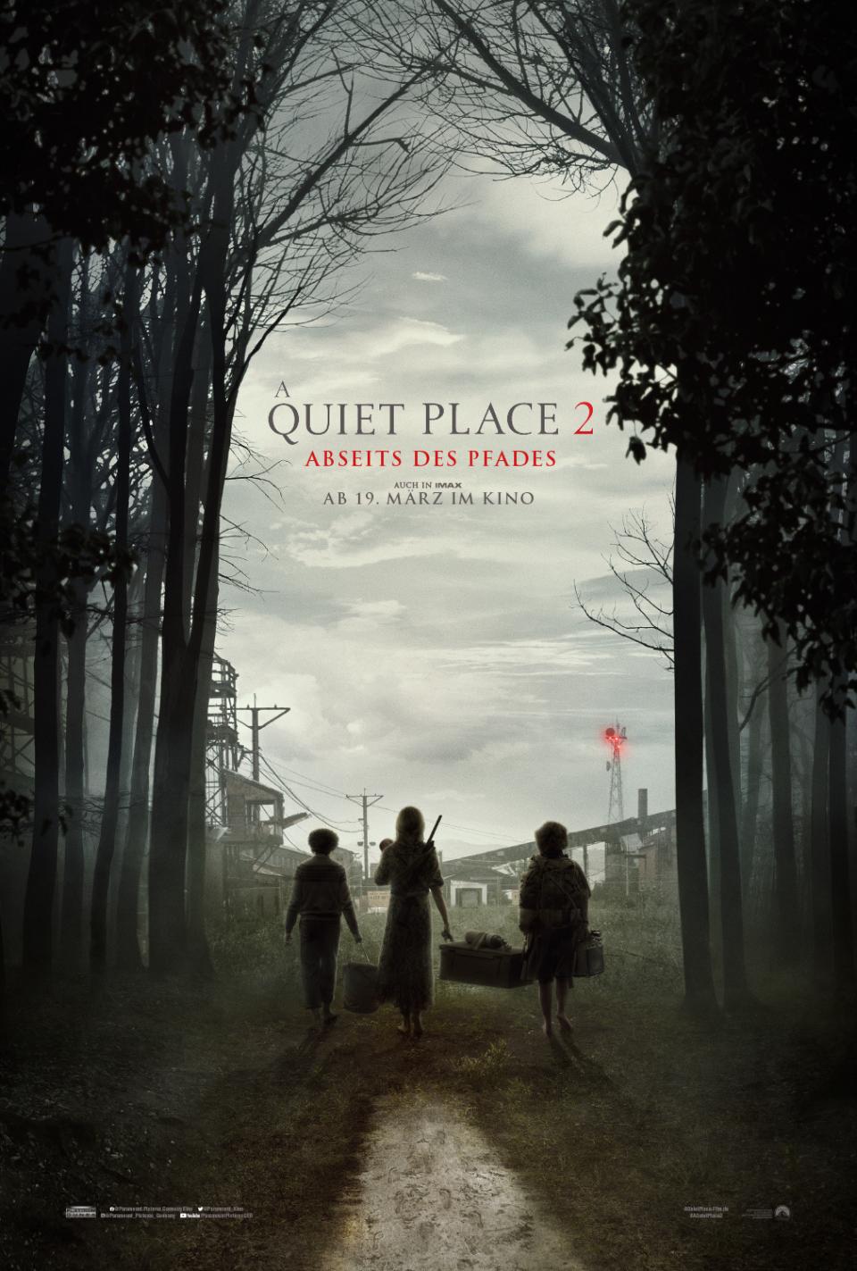 A Quiet Place 2 – Abseits des Pfades – Deutsches Teaser Poster
