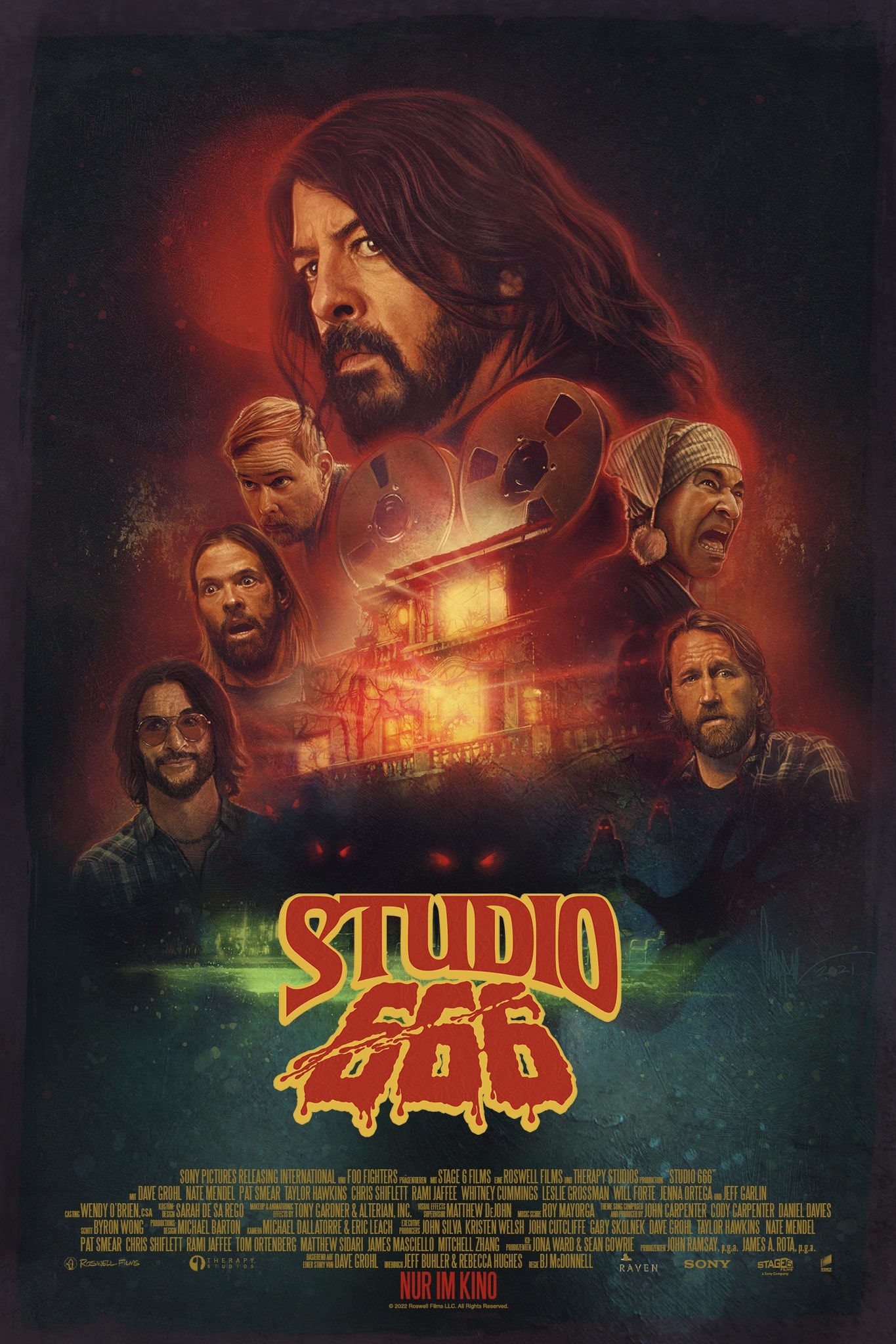 Studio 666 Foo Fighters Poster