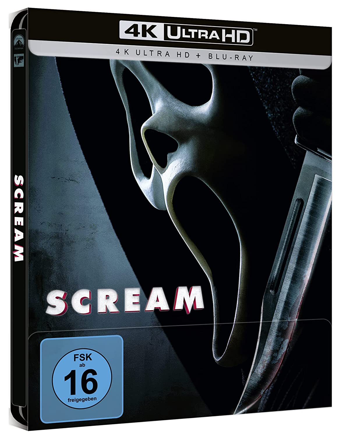 Scream – 4K Steelbook Bluray Cover